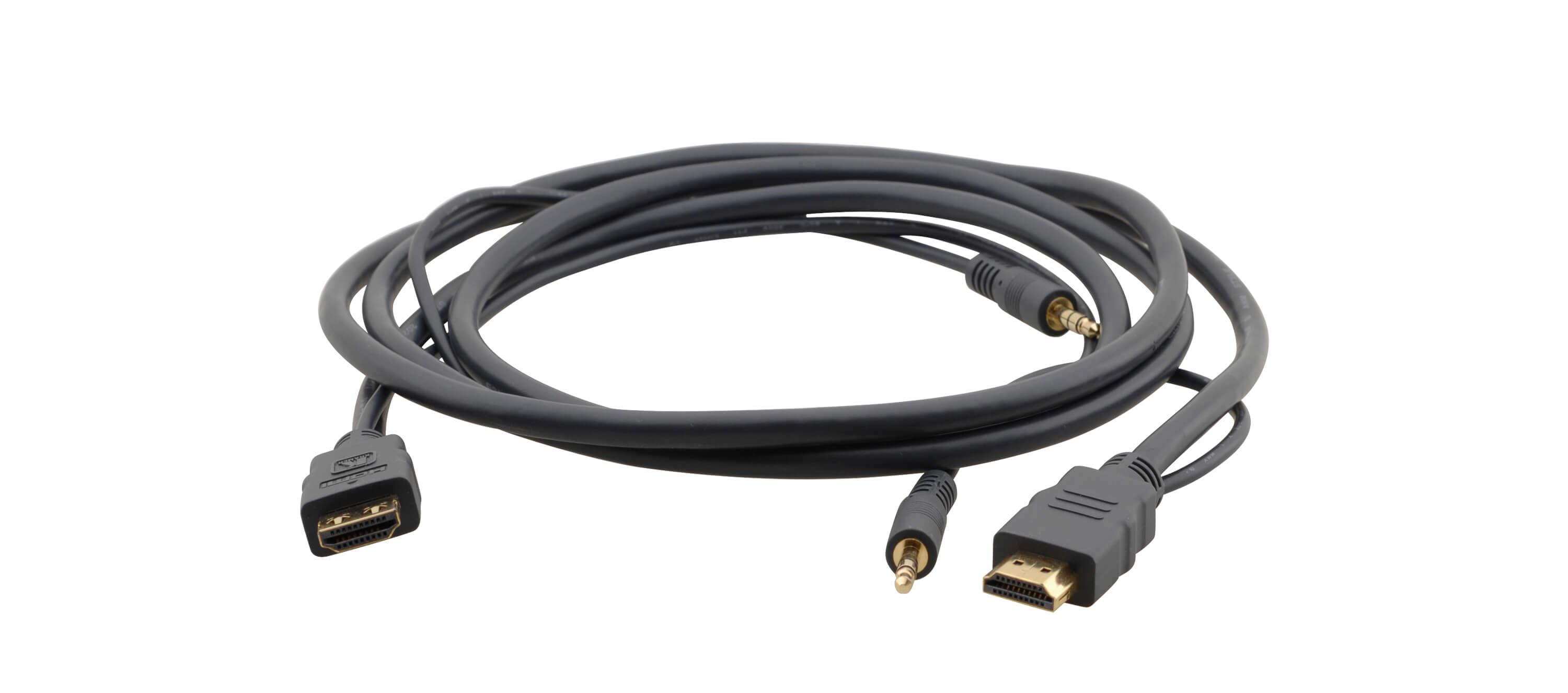 Kramer C-MHMA/MHMA-3 Cable HDMI To HDMI With Ethernet Plus Audio 3.5mm | Full Systems