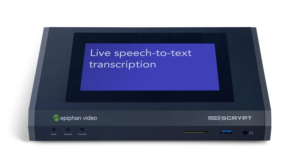 speech to text device