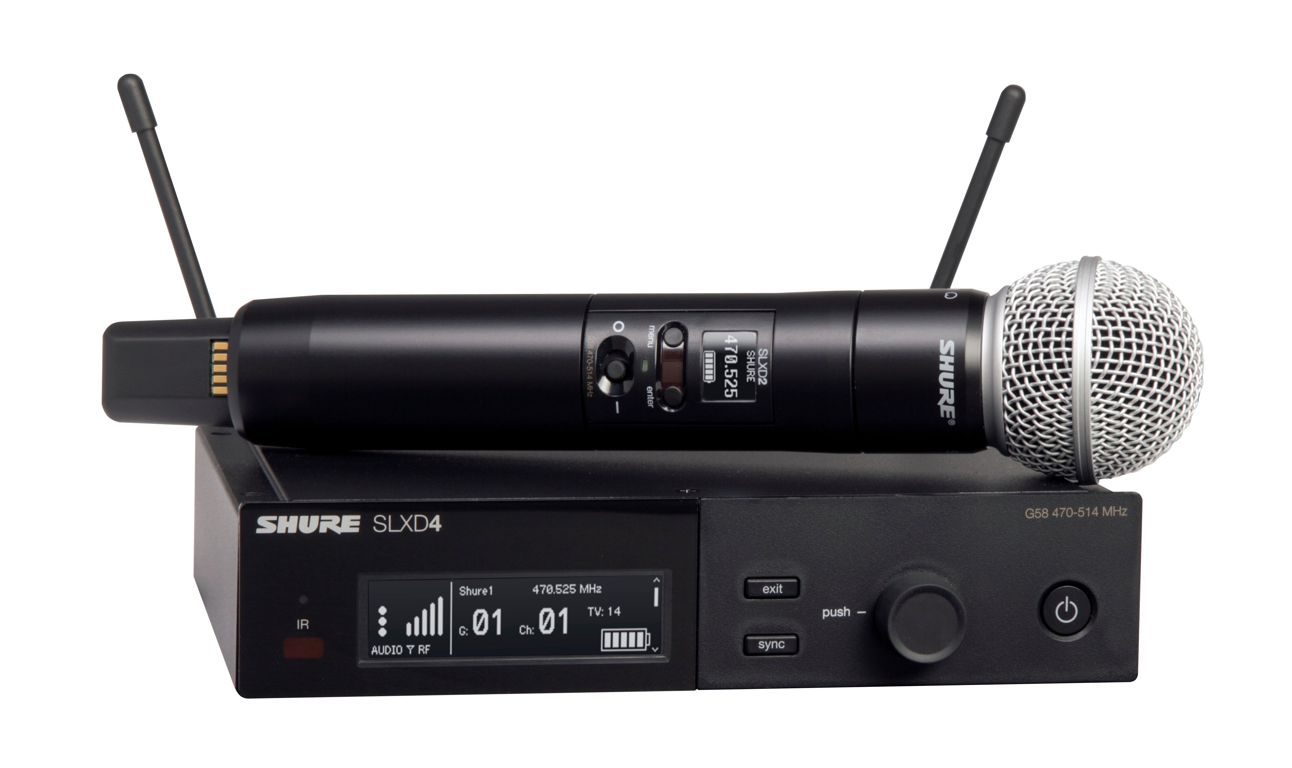 Photos - Microphone Shure SLXD24/SM58 Wireless Vocal System with SM58 Handheld  - G5 