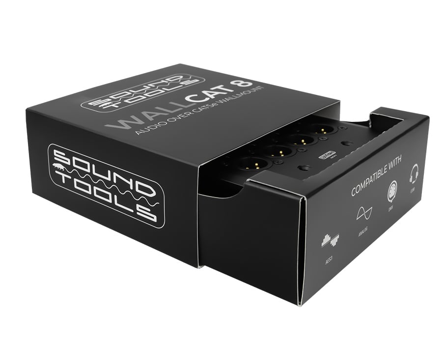 SoundTools WallCAT 8 XLR Black