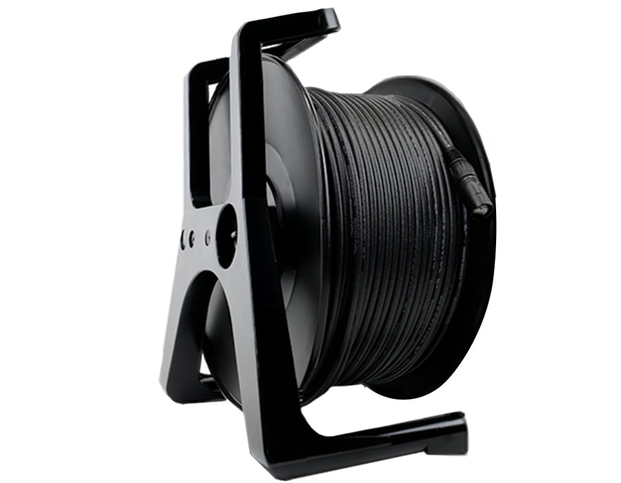 Elite Core SUPERCAT5E-200-REEL 200' Rugged Shielded Tactical CAT5e Cable on  Metal Reel