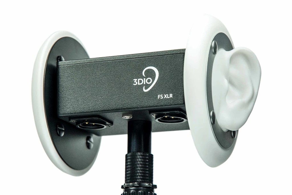 3Dio FS-XLR Free Space XLR Binaural Microphone | Full Compass Systems