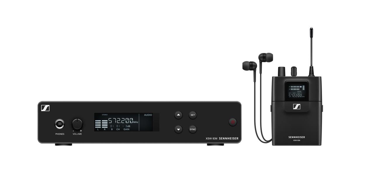 Photos - Headphones Sennheiser XSW IEM Set Complete Starter Set for XSW In-ear Monitoring Syst 