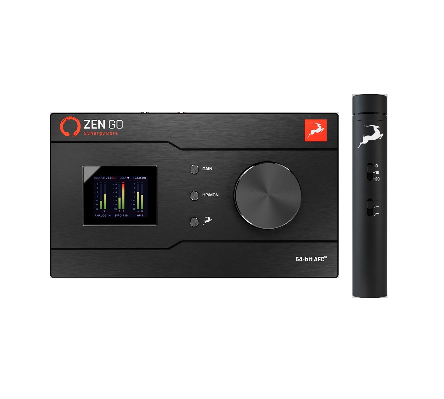 Antelope Audio Zen Go Synergy Core TB Bundle 4x8 Bus-Powered