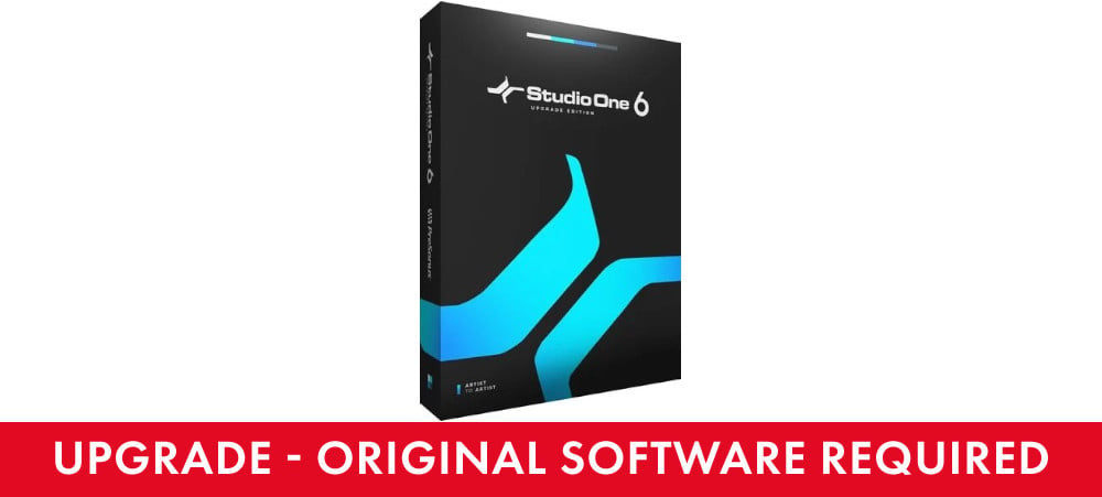 PreSonus Studio One 6 Artist Upgrade DAW Software Artist Upgrade From All  Versions Of Artist [VIRTUAL] | Full Compass Systems