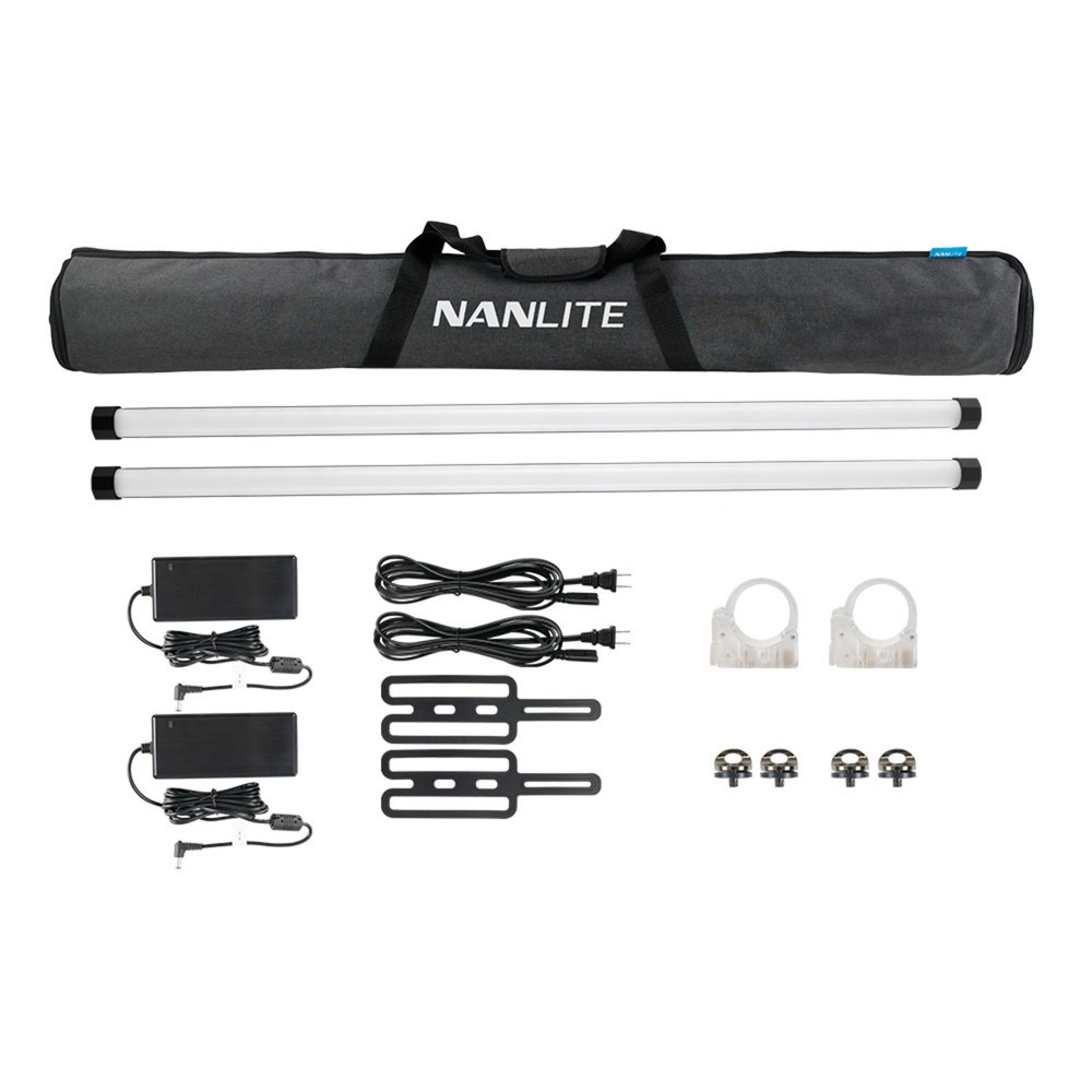 Nanlite PT30X2KIT PavoTube II 30X 4' RGBWW LED Pixel Tube 2 Light Kit