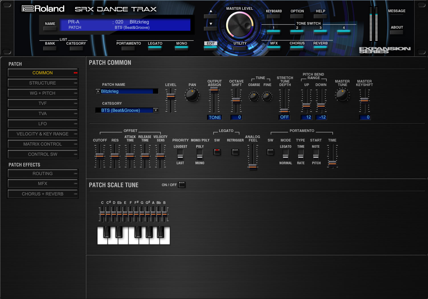 Roland SRX DANCE TRAX 2000 Waveforms And 567 Patches Software