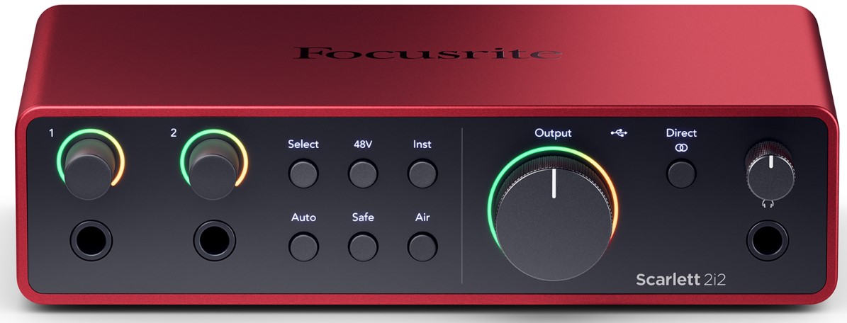 Focusrite Scarlett 2i2 4th Gen Audio Interface