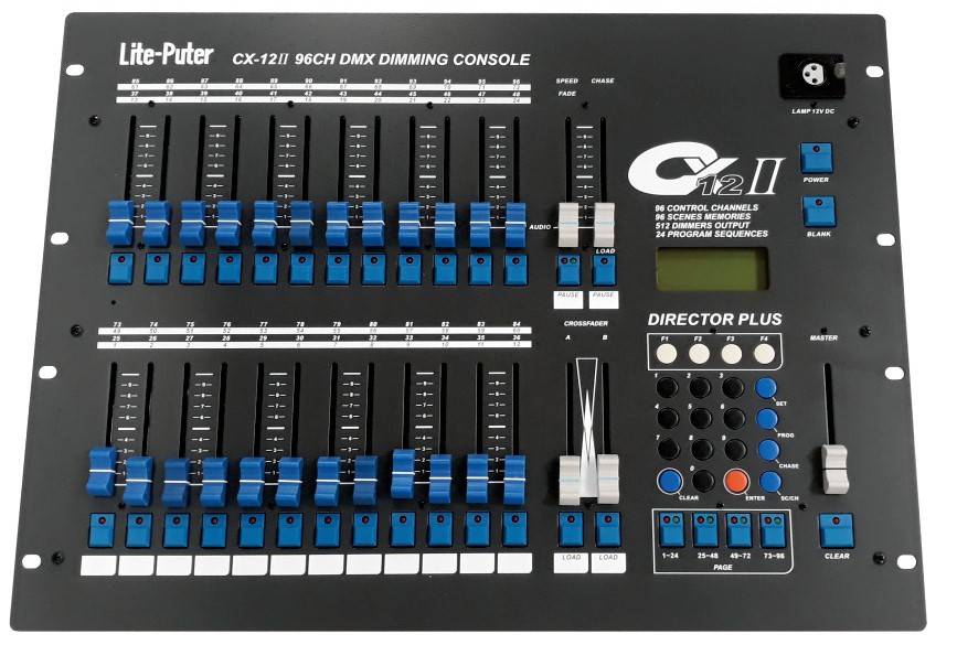 Lite-Puter 12-Channel DMX Lighting Console - Ikan