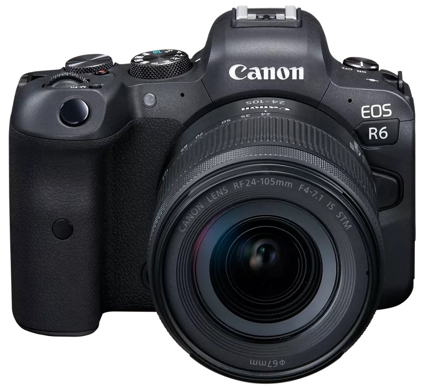 Canon EOS-R6-RF-24/105-STM EOS R6 Mirrorless Digital Camera With 24-105mm  STM Lens