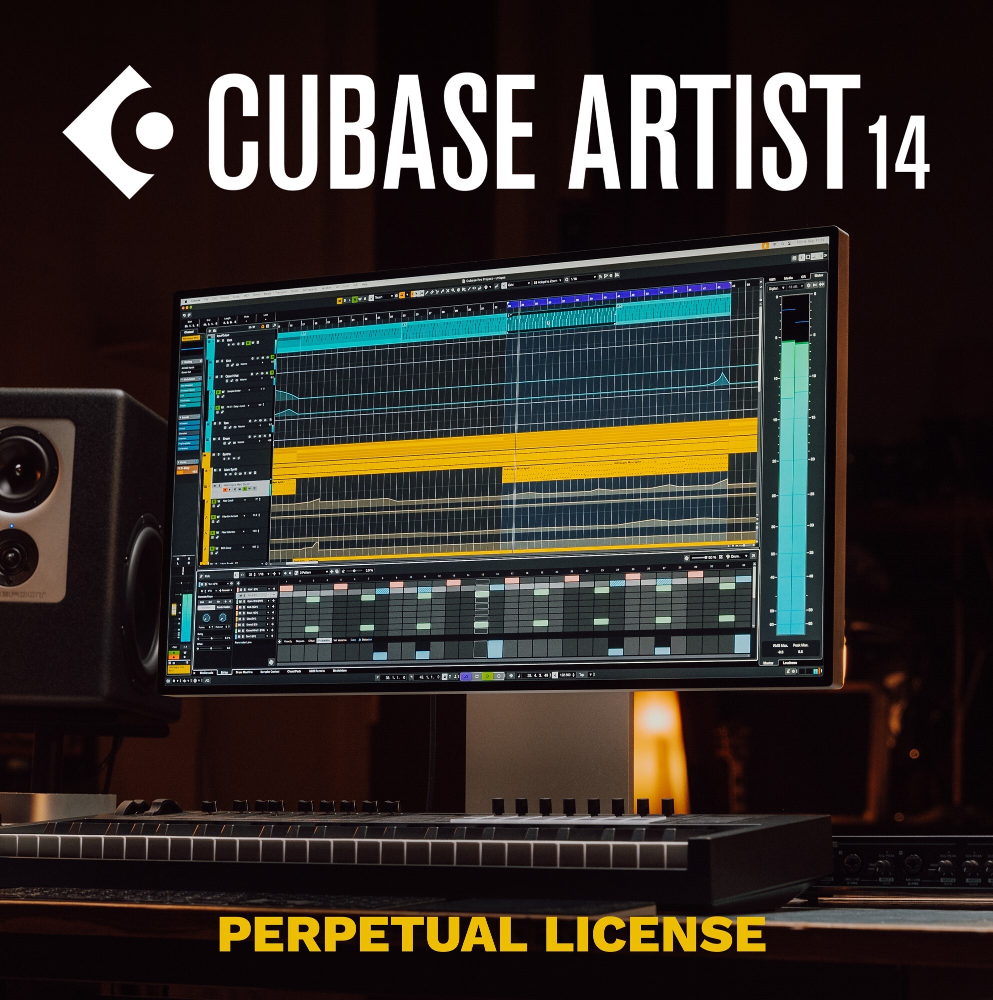 Steinberg CUBASE-ART-14-EDU DAW Recording Software, Academic [Virtual] |  Full Compass Systems