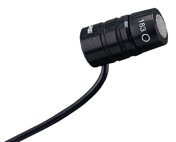 Shure WL183 Lavalier Microphone for Shure Wireless