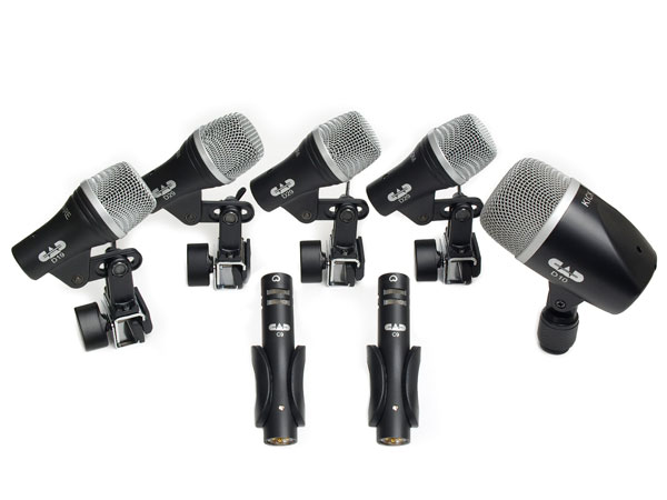 CAD Audio STAGE7 Drum Microphone Package, 7 Microphones | Full
