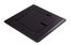 Mystery Electronics FMCA1000 Self-Trimming Black Floor Box With Cable Slots Image 1