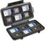 Pelican Cases 0915 Memory Card Case 4.8"x2.3"x0.6" Case For 12 SD, 6 Mini SD, And 6 Micro SD Image 1