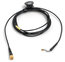 DPA CH16B00 4.2' Mic Cable For Earhook Slide With MicroDot Connector, Black Image 1