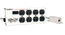 Tripp Lite IBAR8-15RM Isobar Surge Protector With  8-Outlets, 12' Cord And Remote On/Off Switch Image 1