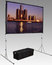 Da-Lite 35343HD 83" X 144" Fast-Fold Deluxe UWA Projection Screen, Heavy Duty Legs Image 1