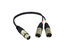 Sennheiser ACS5 6" 5-pin XLR-F To Dual XLR-M Y Cable For MKH418S/MKE44P Image 1