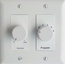 Lowell CS650-DW Program Selector Attenuator, 50W, 6 Source, 2 Gang, Decorator White Image 1