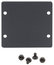 Kramer W-2BLANK(G) Wall Plate Insert, Double Blank Slot Cover Plate Image 1