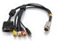 Cables To Go 60019 3' RapidRun® VGA (HD15)+3.5mm+Composite Video+ Stereo Audio Flying Lead Image 1