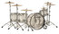 Ludwig L8264LX38 Vistalite "Zep Set" 5 Piece Shell Pack In Clear Image 1