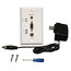 Tripp Lite B132-100A-WP-1 VGA With Audio Over CAT5/CAT6 Extender Wallplate Receiver Image 1