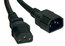 Tripp Lite P005-002 2' 14AWG Heavy Duty Power Extension Cable, Black Image 1