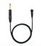 Shure WA305 2' Instrument Cable, 1/4" Connector To TA4F For Bodypack Transmitters Image 1
