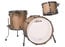 Ludwig L8323AX0NWC Classic Maple Fab 22 3 Piece Shell Pack In Natural Finish: 13", 16" Toms, 14"x22" Bass Drum Image 1