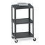 Bretford Manufacturing A2642 Height-Adjustable AV Cart Image 1