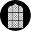 Rosco 77337 Steel Gobo, Eastern Window Image 1