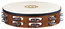 Meinl TAH2AB Traditional Goat-Skin Wood Tambourine With 2 Rows Of Steel Jingles Image 1