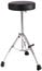 Gibraltar GGS10T 27” H Fixed Height Drum Throne With Round Seat, Tripod Legs And Footrest Image 1