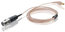 Countryman H6CABLETET Replacement H6 Headset Cable For Electro-Voice Wireless With TA4F Connector, Tan Image 1