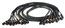 Lex DMAX-9A-200 200' 9-Channel 5-pin DMX Snake Image 1