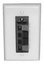 Philmore 75-674 4-Position Term. Solderless Speaker Wall Plate In White Image 1