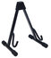 K&M 17540.013.55 A-Frame Electric Guitar Stand, Black Image 1