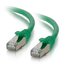 Cables To Go 00827 3 Ft CAT6 Snagless Shielded (STP) Network Patch Cable, Green Image 3