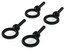 Biamp Community M6EYBLTKIT 6mm Eyebolt Kit For Community Speakers, 4 Pack Image 1