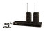 Shure BLX188/CVL-H10 Dual-Channel Wireless System With Two Bodypacks And Lavalier Mics, H10 Band Image 1