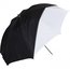 Westcott 2012 32" White Satin Umbrella With Removable Black Cover Image 1