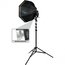 Westcott 2035 Rapid Box 26" Octa Speedlite Kit With Deflector Plate And Light Stand Image 1