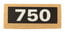 ETC 7060A4094 750W Black Handle Label Image 1