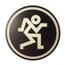 Mackie 2041075 Running Man Logo For SRM550 Image 1