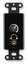 RDL DB-SH1M Stereo Headphone Amplifier, Stainless Decora Panel, Level Control, Black Image 1