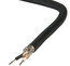 Belden 8412-250-BLACK Microphone Cable, 2 Conductor, 20 AWG, 250 Ft. (Black) Image 1