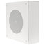 Quam SYSTEM-1-QUAM 8" Square Surface Wall-Mount Speaker, 25V/70V, White Powder Finish Image 1