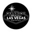 Apollo Design Technology ME-1234 Steel Gobo With "Welcome To Vegas" Image Pattern Image 1